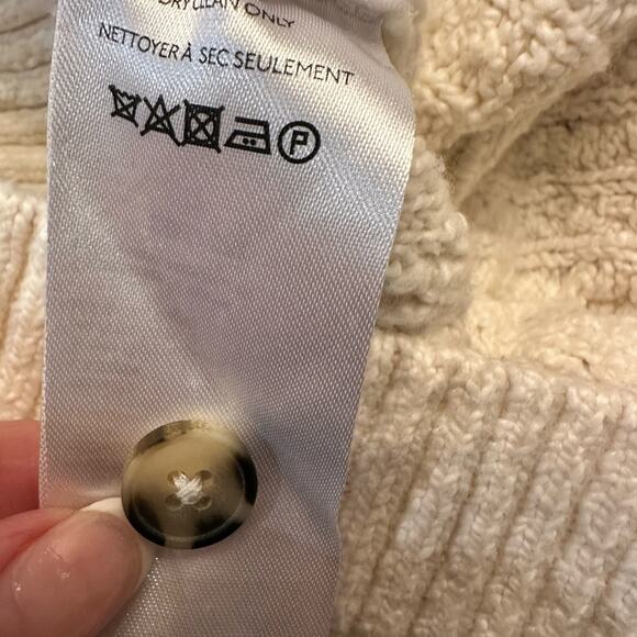 Anthropologie Pilcro Cold Shoulder Fisherman Sweater Knit Size Smalll - Picture 10 of 11